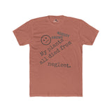 Nobody Knows My Plants All Died From Neglect Funny Black Thumb Plant Parent Satire T-Shirt - Guilty Kick Apparel