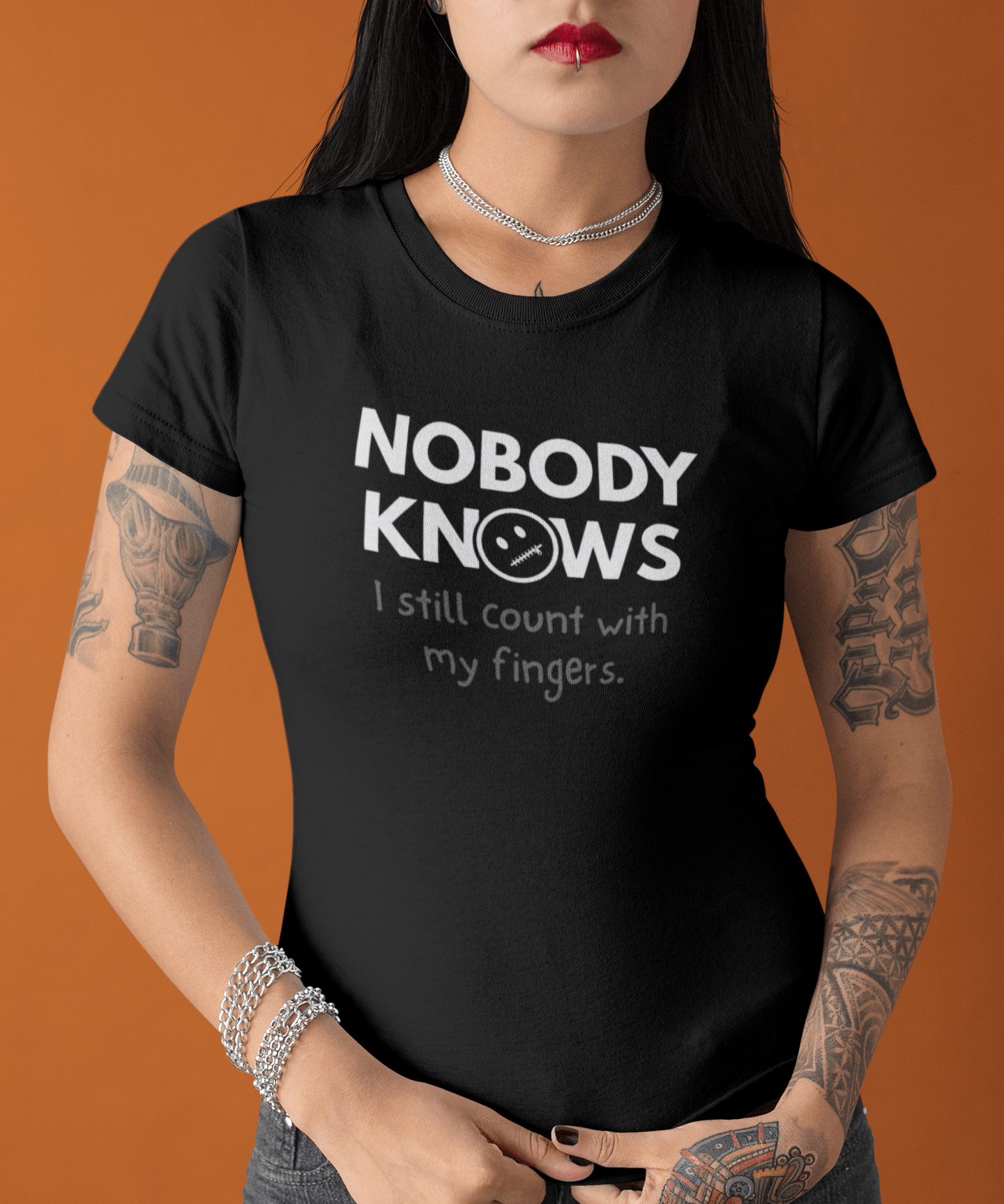 Nobody Knows: The Finger - Counting Intellectual - Guilty Kick Apparel