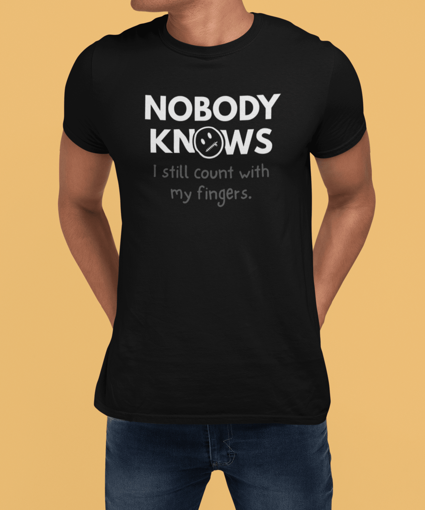 Nobody Knows: The Finger - Counting Intellectual - Guilty Kick Apparel