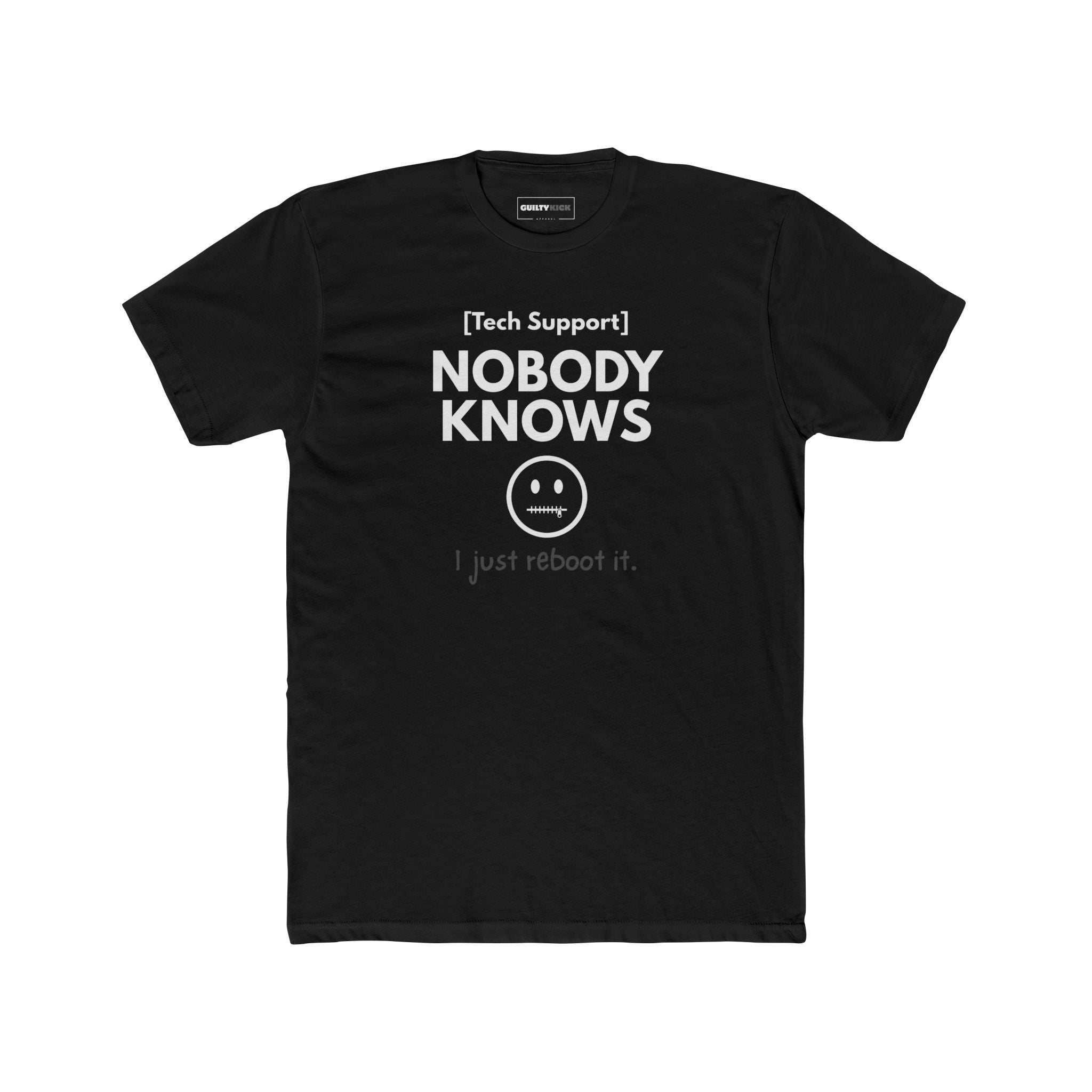 Nobody Knows: The IT Wizard (Tech Support Edition) - Guilty Kick Apparel