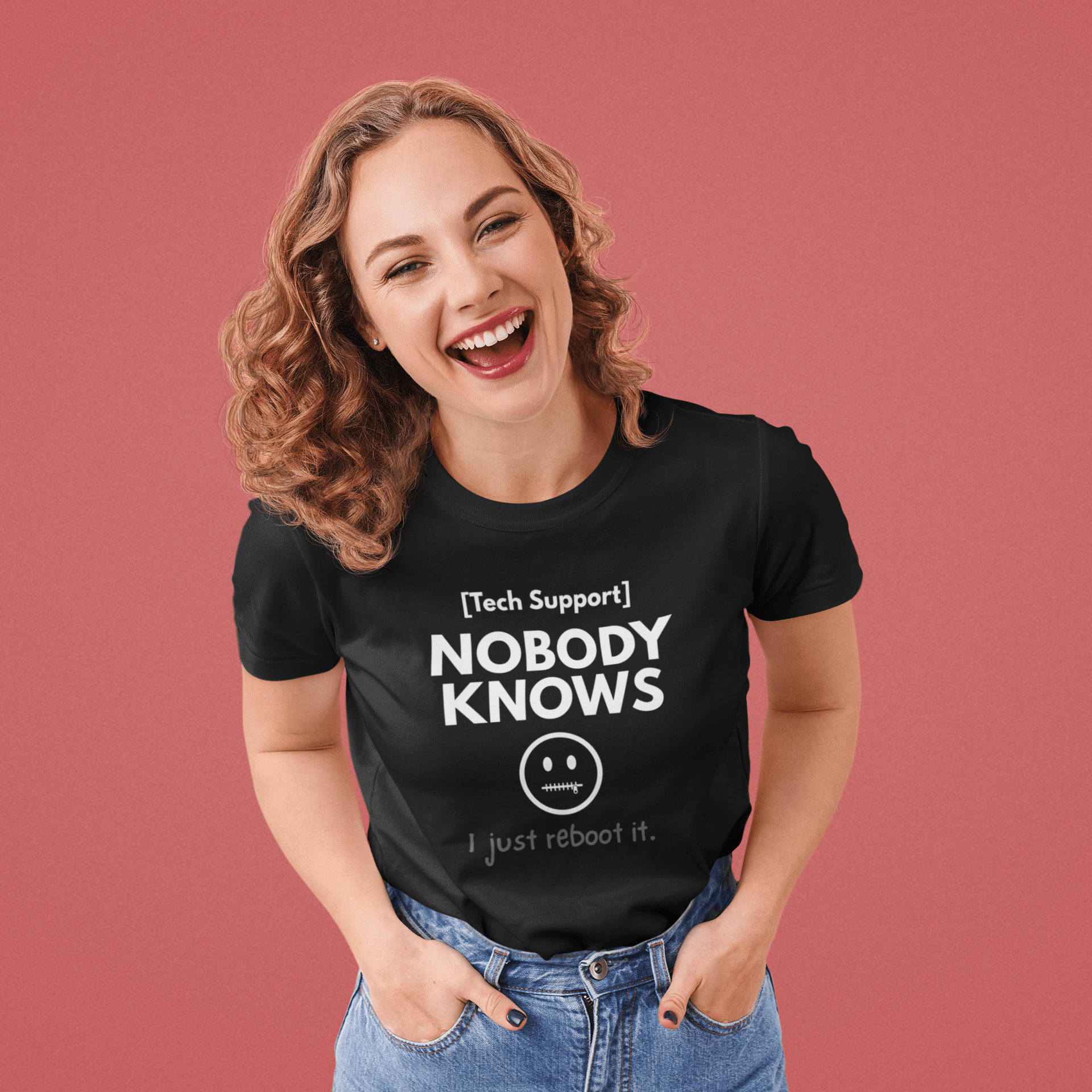 Nobody Knows: The IT Wizard (Tech Support Edition) - Guilty Kick Apparel