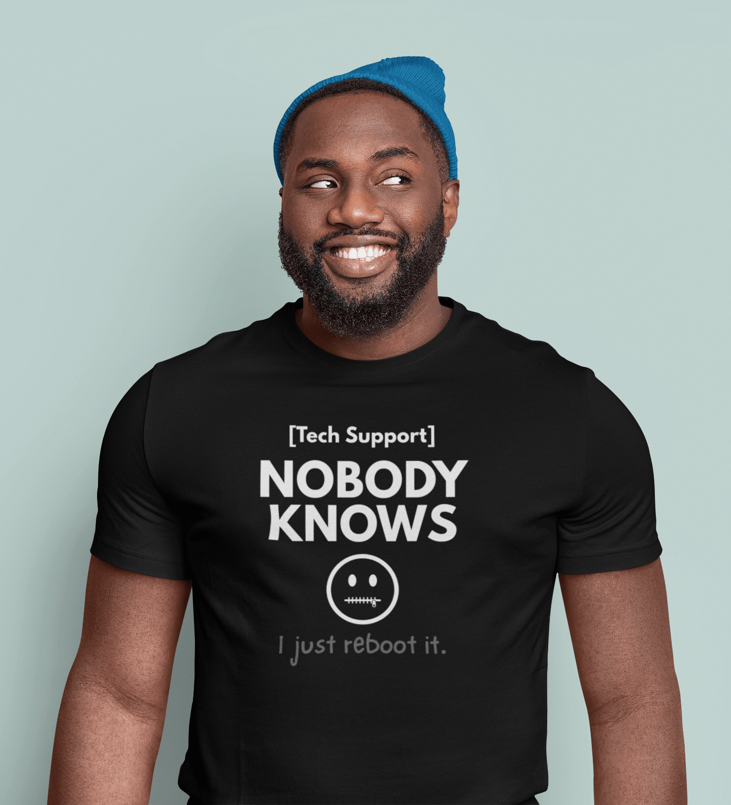 Nobody Knows: The IT Wizard (Tech Support Edition) - Guilty Kick Apparel