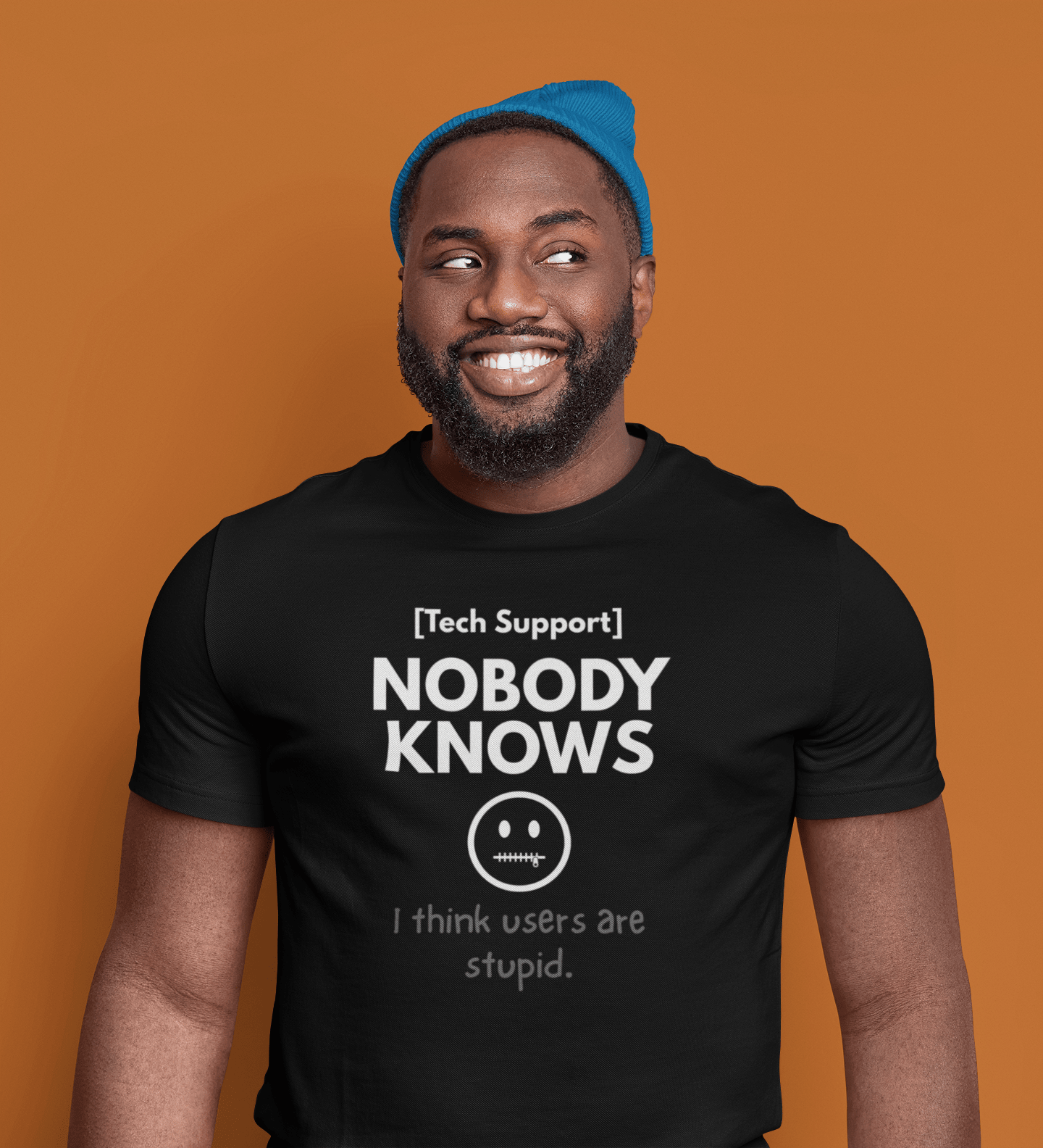 Nobody Knows: The PEBKAC Specialist User Support (Tech Support Edition) - Guilty Kick Apparel