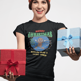 Nobody Likes a Cocky Cookie - Retro Dark Humor Gingerbread Man Tee - Guilty Kick Apparel