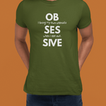 Obsessive Utensil Enthusiast Tee, Satirical Foodie Identity Shirt, Quirky Minimalist Graphic T-Shirt - Guilty Kick Apparel
