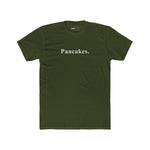 Pancakes. Minimalist Anti - Design MoodText T-Shirt | Ironic Breakfast Food Tee - Guilty Kick Apparel