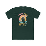 Peace Love and Shut Up Retro T-Shirt Hippie Town USA Satirical Tee - Guilty Kick Apparel