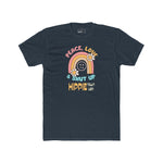 Peace Love and Shut Up Retro T-Shirt Hippie Town USA Satirical Tee - Guilty Kick Apparel