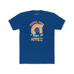 Peace Love and Shut Up Retro T-Shirt Hippie Town USA Satirical Tee - Guilty Kick Apparel