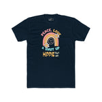 Peace Love and Shut Up Retro T-Shirt Hippie Town USA Satirical Tee - Guilty Kick Apparel