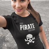 Pirate Tee - Lazy Pirate Halloween Costume Unisex - Guilty Kick Apparel