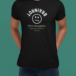 Premium Brainrot Graphic Tee | Zero Thoughts Luxe Lounge T-Shirt - Guilty Kick Apparel