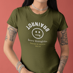 Premium Brainrot Graphic Tee | Zero Thoughts Luxe Lounge T-Shirt - Guilty Kick Apparel