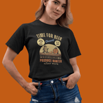 Produce Banter After Work T-Shirt | Retro Corn and Orange Beer Pun Tee - Guilty Kick Apparel