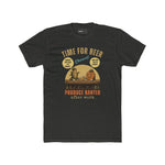 Produce Banter After Work T-Shirt | Retro Corn and Orange Beer Pun Tee - Guilty Kick Apparel