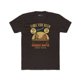 Produce Banter After Work T-Shirt | Retro Corn and Orange Beer Pun Tee - Guilty Kick Apparel