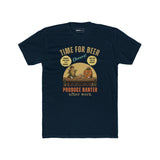 Produce Banter After Work T-Shirt | Retro Corn and Orange Beer Pun Tee - Guilty Kick Apparel