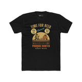 Produce Banter After Work T-Shirt | Retro Corn and Orange Beer Pun Tee - Guilty Kick Apparel