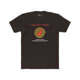 Quid Pro Vertigo: Minimalist Hitchcockian Parody T-Shirt, Geometrical Harassment Movie Spoof - Guilty Kick Apparel