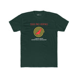 Quid Pro Vertigo: Minimalist Hitchcockian Parody T-Shirt, Geometrical Harassment Movie Spoof - Guilty Kick Apparel