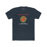 Quid Pro Vertigo: Minimalist Hitchcockian Parody T-Shirt, Geometrical Harassment Movie Spoof - Guilty Kick Apparel