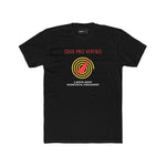 Quid Pro Vertigo: Minimalist Hitchcockian Parody T-Shirt, Geometrical Harassment Movie Spoof - Guilty Kick Apparel