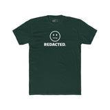 REDACTED. Zipper Mouth Smiley Face T-Shirt Funny Sarcastic Graphic Tee | Guilty Kick Branded - Guilty Kick Apparel