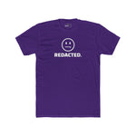 REDACTED. Zipper Mouth Smiley Face T-Shirt Funny Sarcastic Graphic Tee | Guilty Kick Branded - Guilty Kick Apparel