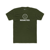 REDACTED. Zipper Mouth Smiley Face T-Shirt Funny Sarcastic Graphic Tee | Guilty Kick Branded - Guilty Kick Apparel