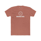 REDACTED. Zipper Mouth Smiley Face T-Shirt Funny Sarcastic Graphic Tee | Guilty Kick Branded - Guilty Kick Apparel