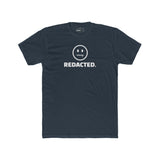 REDACTED. Zipper Mouth Smiley Face T-Shirt Funny Sarcastic Graphic Tee | Guilty Kick Branded - Guilty Kick Apparel