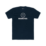 REDACTED. Zipper Mouth Smiley Face T-Shirt Funny Sarcastic Graphic Tee | Guilty Kick Branded - Guilty Kick Apparel