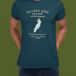 Retired Bird Lounge "Perched Up" Vintage Graphic T-Shirt, The Brand New Vintage Sunbaked Collection - Guilty Kick Apparel