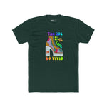 Retro 70s Disco Platform Boot T-Shirt Vivid Goldfish Aquarium Heel Aesthetic Tee - Guilty Kick Apparel
