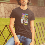 Retro 70s Disco Platform Boot T-Shirt Vivid Goldfish Aquarium Heel Aesthetic Tee - Guilty Kick Apparel