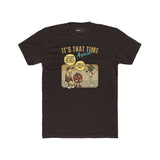 Retro Happy Hour Parody T-Shirt - Vintage Rubber Hose Banana, Tomato, & Martini Olive Design - Guilty Kick Apparel