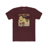 Retro Happy Hour Parody T-Shirt - Vintage Rubber Hose Banana, Tomato, & Martini Olive Design - Guilty Kick Apparel