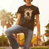 Retro Hippie Town USA T-Shirt Groovy 1970s Rainbow & Daisy Graphic Tee - Guilty Kick Apparel