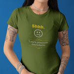 Shhh I Can't Pronounce Charcuterie Funny Graphic T-Shirt | Guilty Kick Confessions Collection - Guilty Kick Apparel