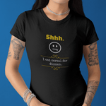 Shhh I Eat Cereal For Dinner Funny Graphic T-Shirt | Guilty Kick Confessions Collection - Guilty Kick Apparel