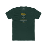 Shhh I Wear Socks To Bed Funny Graphic T-Shirt Guilty Kick Confessions Collection - Guilty Kick Apparel
