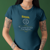 Shhh My Plants All Died From Neglect Funny Graphic T-Shirt | Guilty Kick Confessions Collection - Guilty Kick Apparel