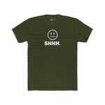 Shhh. Zipper Mouth Smiley Face T-Shirt Funny Anti - Social Graphic Tee Guilty Kick Branded - Guilty Kick Apparel