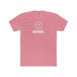 Shhh. Zipper Mouth Smiley Face T-Shirt Funny Anti - Social Graphic Tee Guilty Kick Branded - Guilty Kick Apparel
