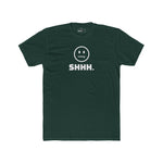 Shhh. Zipper Mouth Smiley Face T-Shirt Funny Anti - Social Graphic Tee Guilty Kick Branded - Guilty Kick Apparel