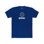 Shhh. Zipper Mouth Smiley Face T-Shirt Funny Anti - Social Graphic Tee Guilty Kick Branded - Guilty Kick Apparel