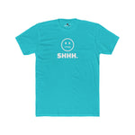 Shhh. Zipper Mouth Smiley Face T-Shirt Funny Anti - Social Graphic Tee Guilty Kick Branded - Guilty Kick Apparel