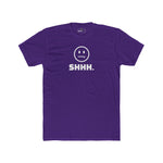 Shhh. Zipper Mouth Smiley Face T-Shirt Funny Anti - Social Graphic Tee Guilty Kick Branded - Guilty Kick Apparel