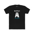 Sniffari Minimalist Dog T-Shirt, Mid - Century Modern Just Follow Geometric Graphic Tee - Guilty Kick Apparel