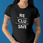 Social Fatigue Reclusive Reappearance Tee Minimalist Satire Identity Shirt - Guilty Kick Apparel